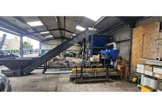 Charcoal Bagging Plant, comprising hopper, year…