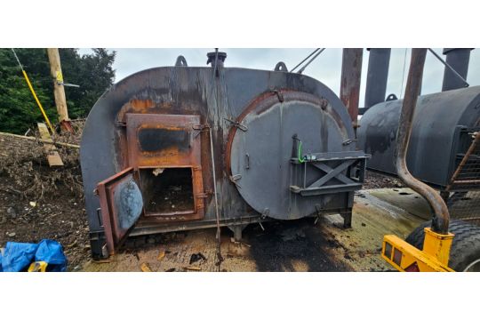 Pressvec 8 Tonne Charcoal Press Ves Retort, with…