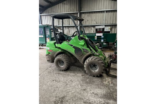 Avant 630 Compact Wheel Loader, serial no. 97914,…