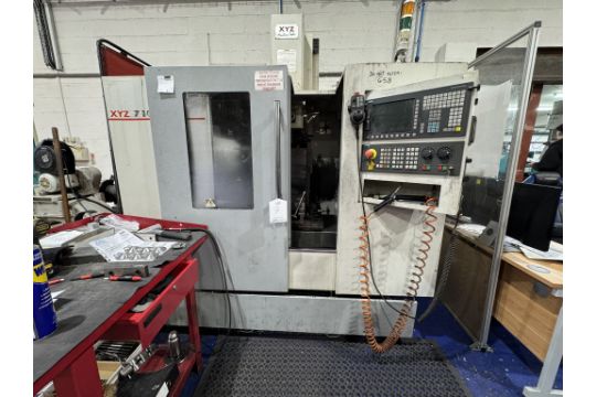 XYZ 710 VMC CNC vertical milling machine w/ Swarf Conveyor…
