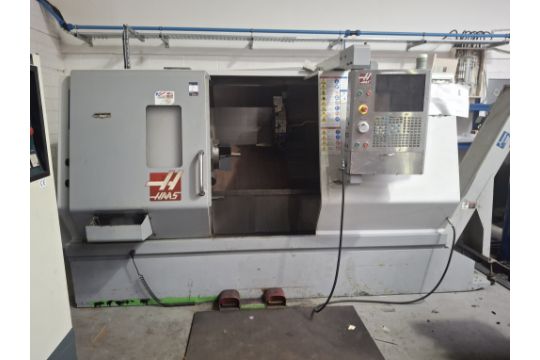 Haas SL-30TCE machining centre with Jorgensen swarf…