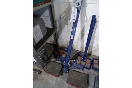 Load Surfer machine skate set, 12000kg (24000kg…