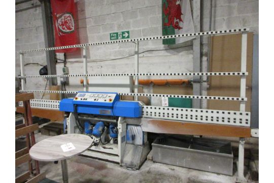 Battellino FP4 glass straight edge grinding machine,…
