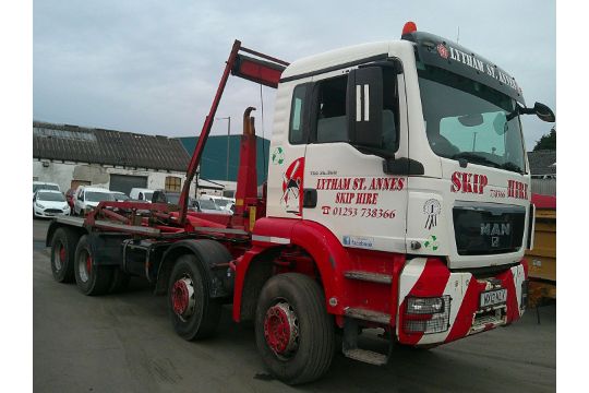 2013 13 REG MAN TGS KLV 32 TONNE HOOK LOADER ***