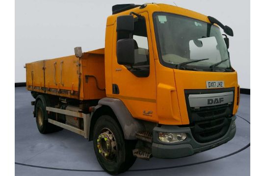 2017 17 REG DAF LF 260 TIPPER (RUNS AND DRIVES…