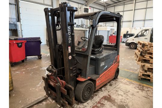 (2015) Toyota Model 8FBMK25 Electric Counterbalance…