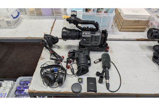 Sony FX6 Cinema Line Video Camera plus Large Quantity…