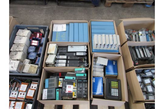 Pallet of assorted controls