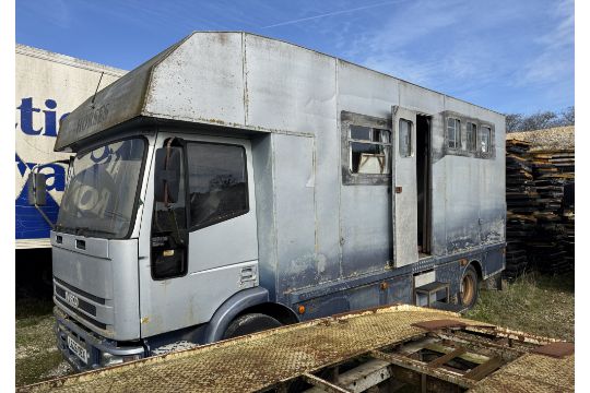 Iveco 120E15 Horse Box Truck with RTB Body; Registration:…