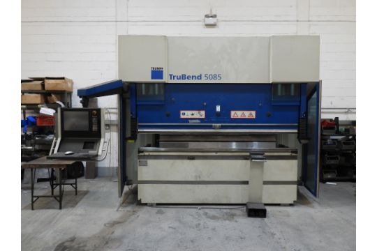 Trumpf Trubend 5085 Hydraulic Press Brake (2008),…