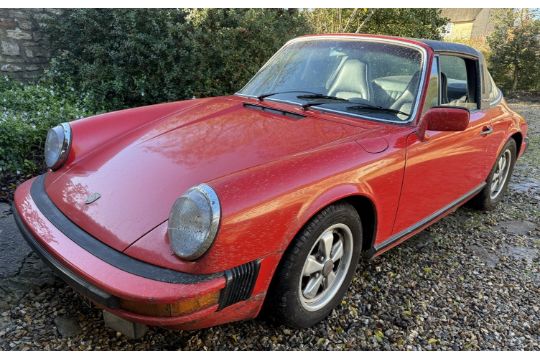 1977 Porsche 911S Targa Registration number TSO…