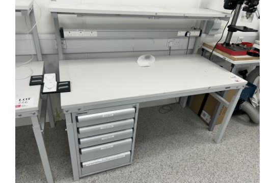 Treston, steel frame, technicians lab workbench,…