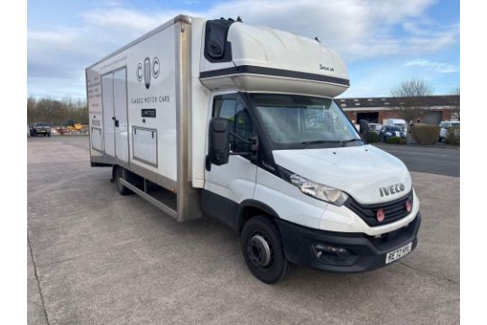 Iveco Daily Enclosed car transporter, chassis…