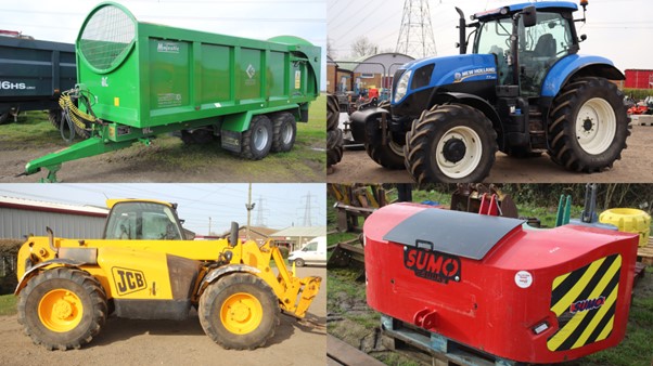 Timed Online Collective Sale of Tractors,…