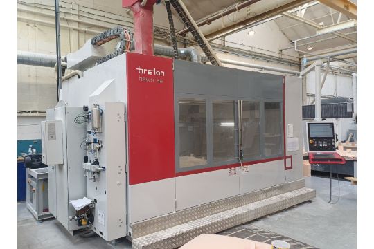 Breton HAWX E2 1300K18 mobile bridge 5-axis machining…