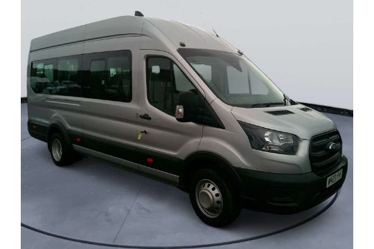 2023 23 REG FORD TRANSIT 460 L4 MINIBUS - AUTOMATIC