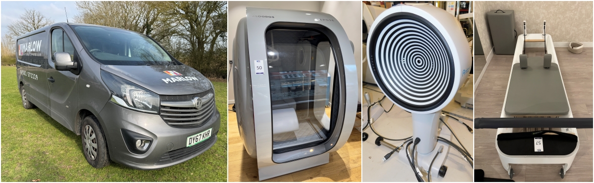 VEHICLES, ZEISS OPHTHALMOLOGY EQUIPMENT, HYPERBARIC OXYGEN CHAMBER, SAUNAS & POWER TOOLS