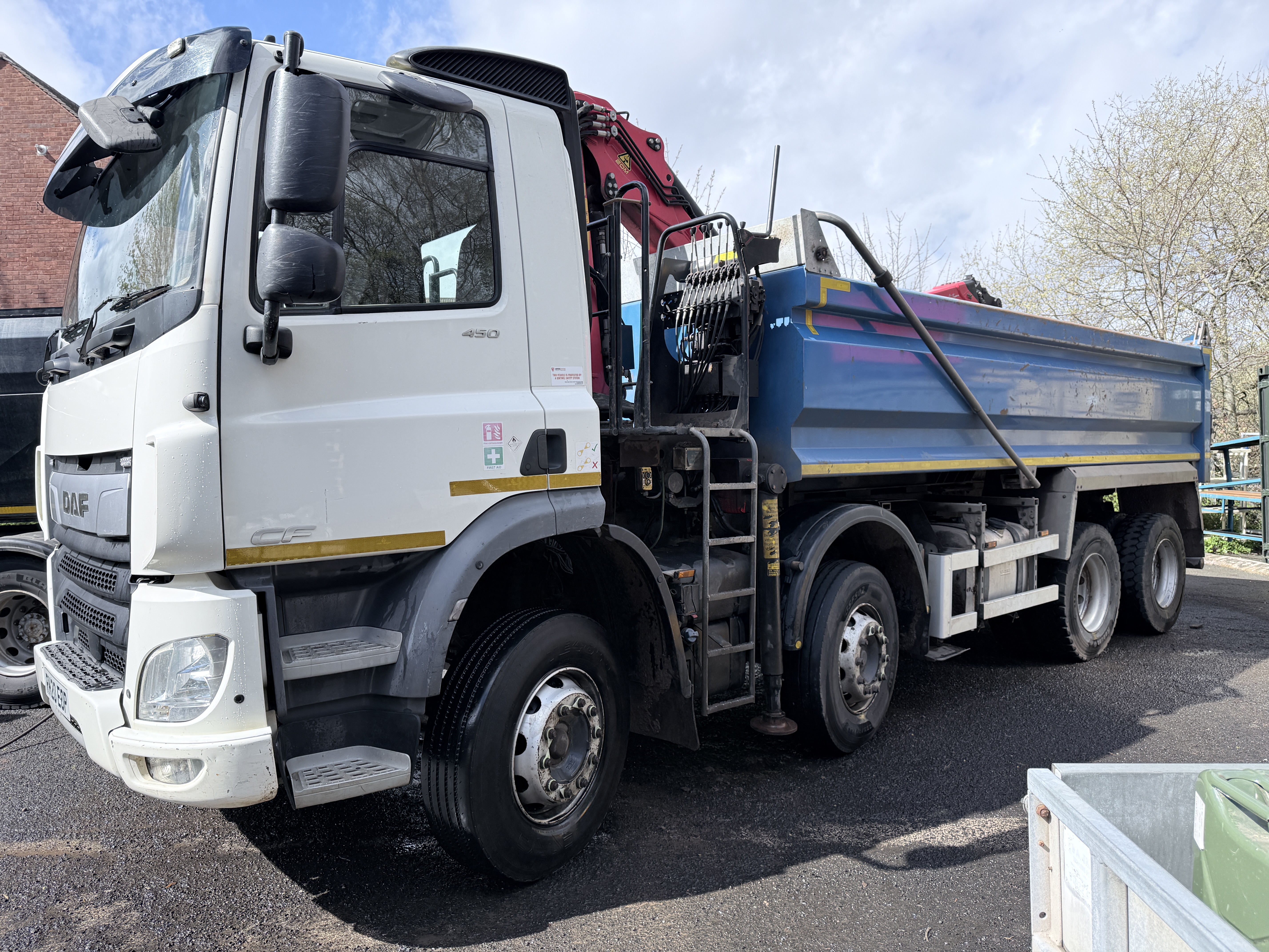 2020 DAF  Tipper Grab & Hot Box Road…