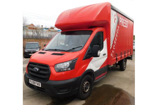 Ford transit 350L3 2.0 Curtainsider Van with Tailift,…