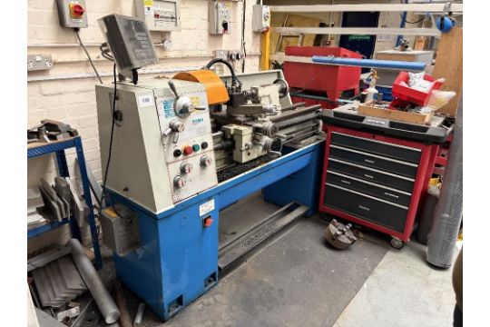 Puma C6236 straight bed lathe 8' chuck 3 jaw drill…