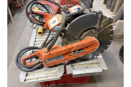 Husqvarna K2500 hydraulic disc cutter