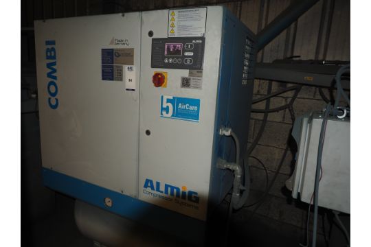 Almig Combi 11SC Received Mounted Screw Compressor…