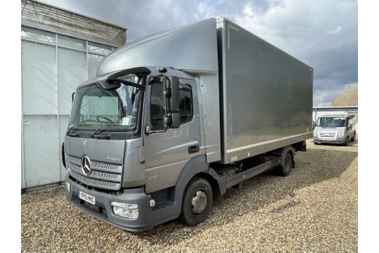 Mercedes Benz Atego 816 auto-diesel Rigid Box…