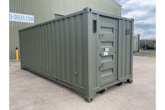 20ft x 8ft Demountable Drops/Hook Loader Ablution…