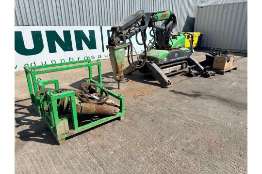 2015 Avant Robot 185 Pedestrian Tracked Machine…