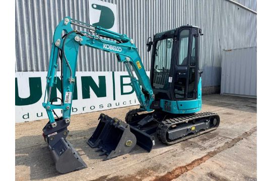 Unused 2024 Kobelco SK25SR Mini Excavator, Blade, Hydraulic…