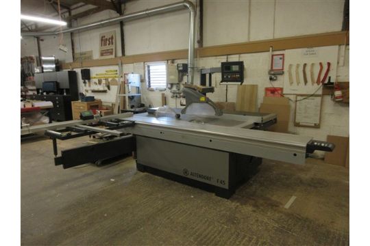 Altendorf F45 Pro-Drive split table tilting arbor…
