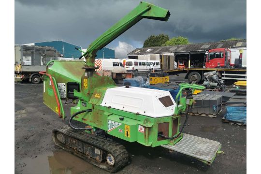 GreenMech Safe-Trak 19-28 Tracked Wood Chipper…