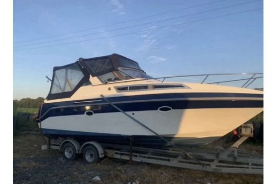 1998 Chanchi Clipper 26ft Boat, Trailer, 2 Volvo…