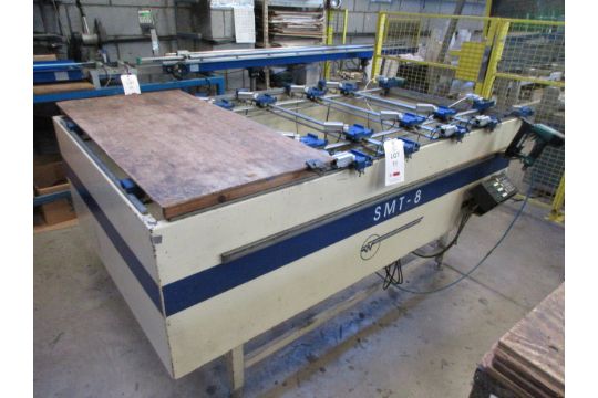 Benj Werfell SM7-8 pneumatic workbench, LH51 DRO with…