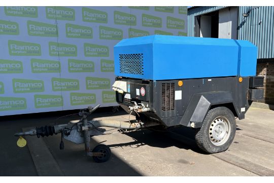 Doosan 7/41G 140cfm compressor 6kVA generator - 2014…