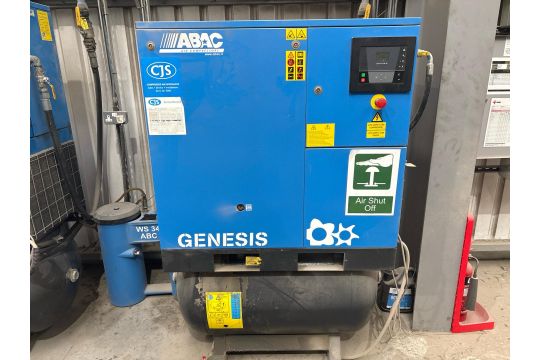 ABAC Genesis 15 270L Compressor, 12,460 Hours