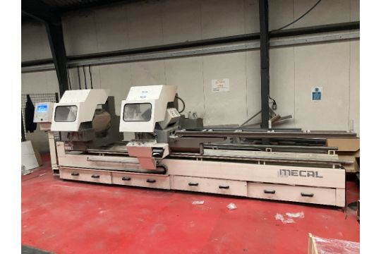 Mecal Double Head Mitre Saw