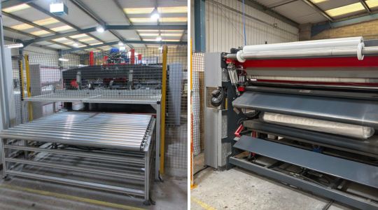 Sala 40 Tonne Mattress Rolling Press Line (2018)