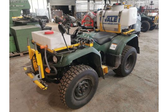 Yamaha Grizzly 350 Utility Quad Bike with Sprayer…