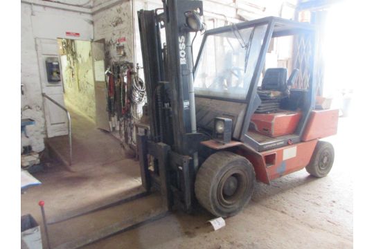 Boss SX50. 6-5B3 diesel dual mast forklift truck,…