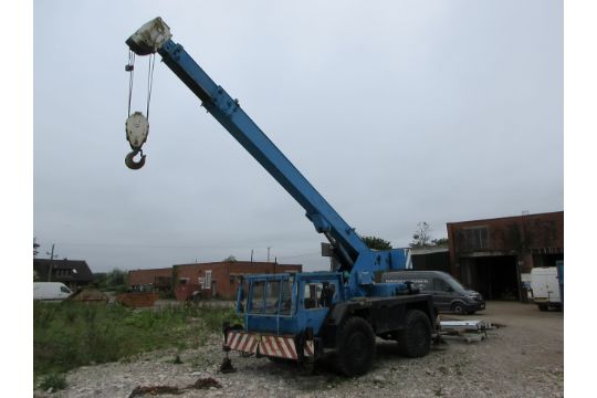 Jones IF 15 AT 4x4 all terrain crane, serial no.…