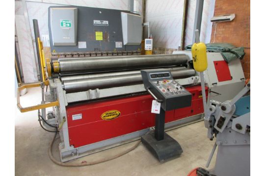 Morgan Rushworth power bending rolls, DPBM-4-2550/25…