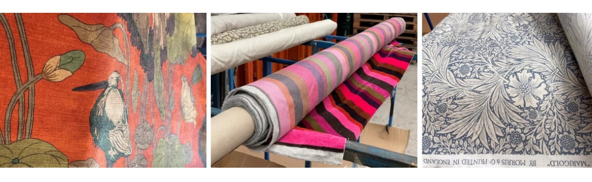 16th June: Premium Upholstery Fabrics and Genuine Leather Hides from Major UK Furniture Distributors