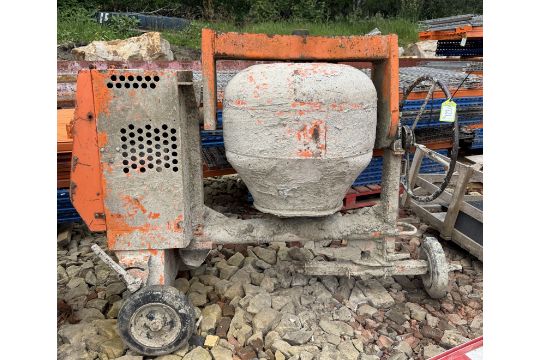 Belle Cement Mixer, with electric start engine (Location:…