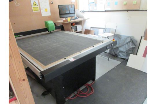 Gunnar Aiox Hybrid-XL bridge type cutting machine,…