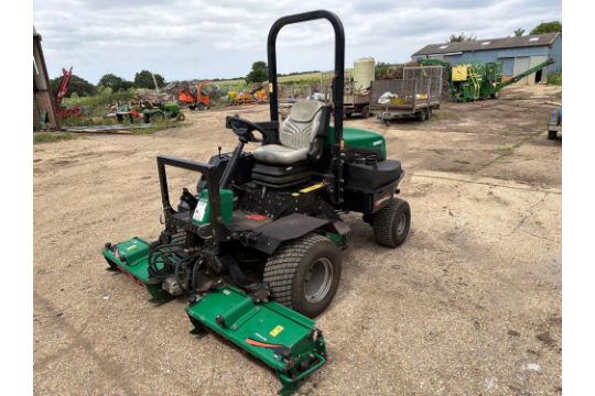 Ransomes Parkway 3 Triple deck ride on reel mower…