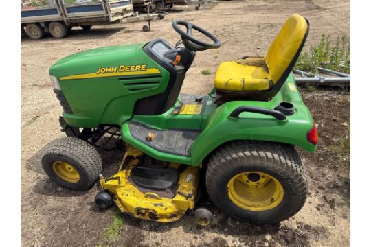 John Deere X495 Heavy diesel garden tractor
