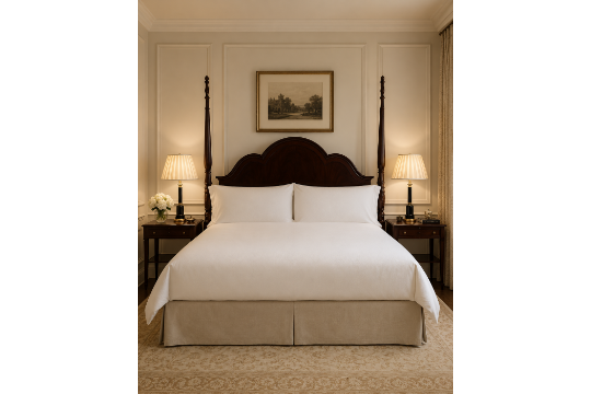 A George III Style Mahogany Super King Size Divan Bed…