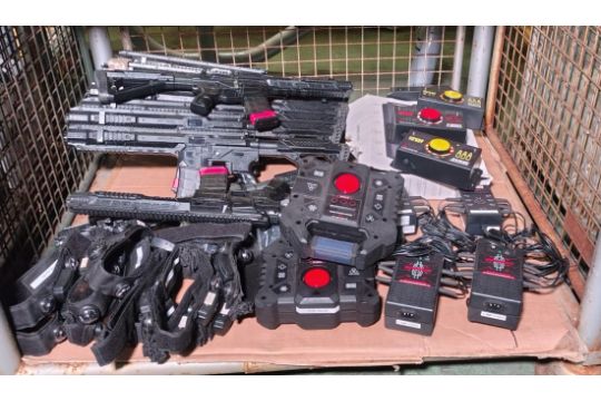 Laserwar laser tag equipment - rifles, headbands,…