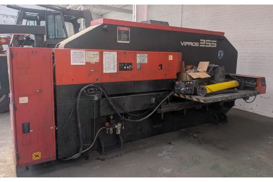 Amada Vipros 255 CNC turret punch machine - full…